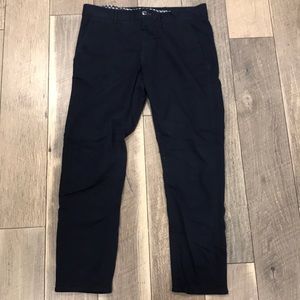 Mango ankle pant navy - 32 waist